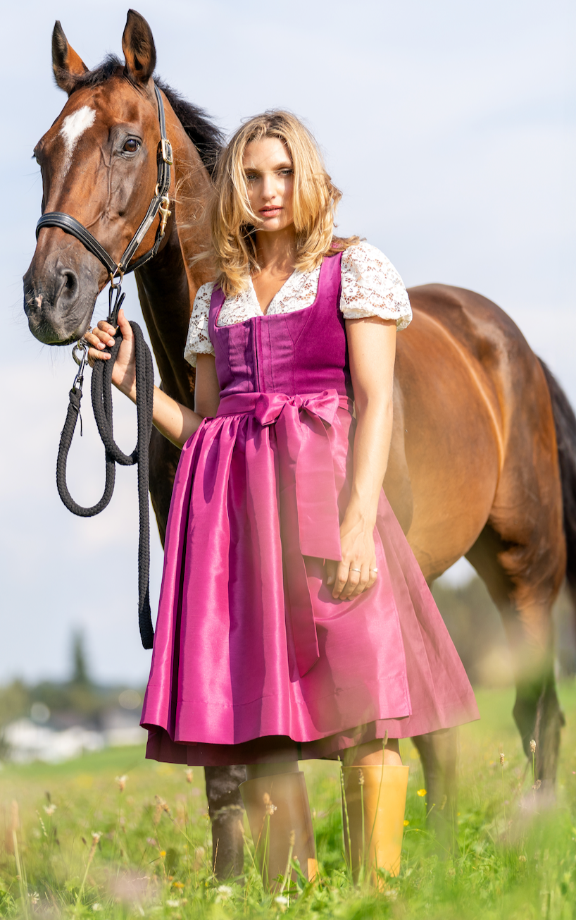 Dirndl Ancona Lila 2