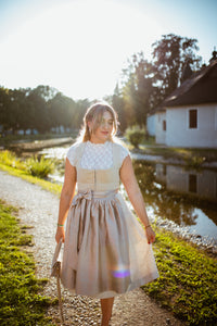 Dirndl Leonie Ecrue