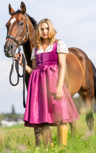 Laden Sie das Bild in den Galerie-Viewer, Dirndl Ancona Lila 2
