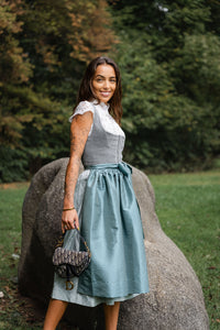 Dirndl Samt Iceland Mint