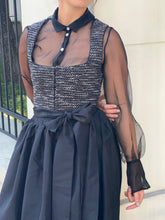 Load image into Gallery viewer, Dirndl Paris Black Detail
