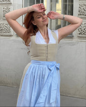 Laden Sie das Bild in den Galerie-Viewer, Satmdirndl Leonie Beige
